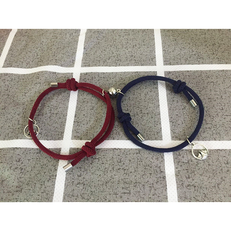 Wholesale Jewelry Simple Alloy Couple A Pair Bracelet Gooddiy