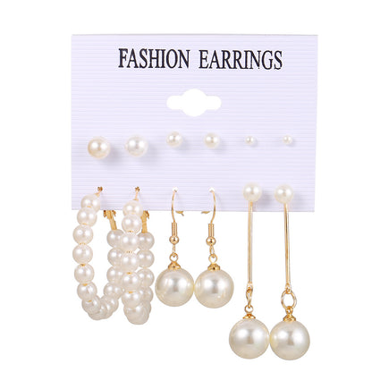 Vintage Style Geometric Alloy Earrings