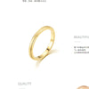 Wholesale Simple Titanium Steel Frosted Fine Ring Gooddiy