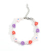 Rice Bead Soft Pottery Resin Flower Pearl Anklet Wholesale Jewelry Gooddiy