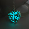 Wholesale Jewelry Luminous Heart-shaped Tree Of Life Pendant Necklace Gooddiy