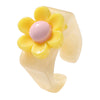 Cute Flower Resin Ring Wholesale Jewelry Gooddiy