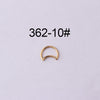 Wholesale Jewelry Hollow Moon Drop Shape Stainless Steel Nose Ring Gooddiy