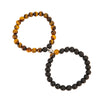 Simple Style Round No Inlaid Bracelets