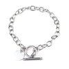 Simple Style Heart Stainless Steel No Inlaid Bracelets