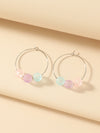 New Color Five-pointed Star Candy Color Butterfly Long Earrings Wholesale Gooddiy