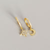 S925 Sterling Silver Asymmetric Earrings Wholesale Gooddiy