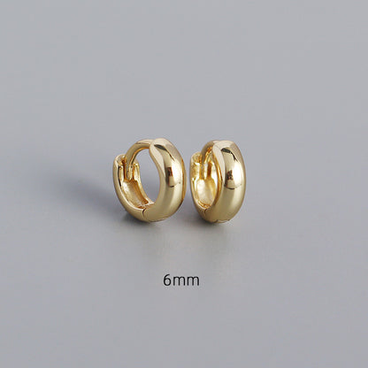 Fashion Geometric Plating No Inlaid Earrings