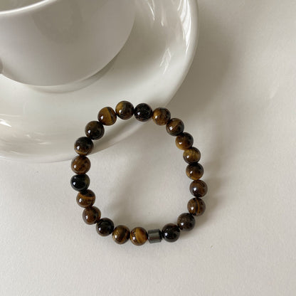 Black Volcanic Stone Beaded Bracelet Wholesale Gooddiy