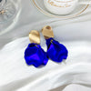 Fashion Rose Flower Earrings Wholesale Gooddiy