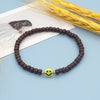 Simple Style Yellow Smiley Face Beaded Rice Bead Bracelet Wholesale Jewelry Gooddiy