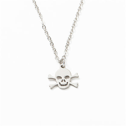 Fashion Skull Stainless Steel Necklace