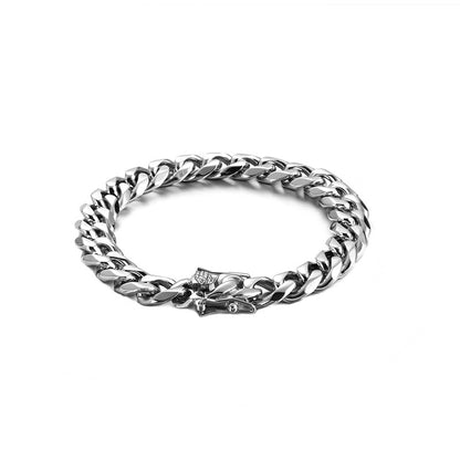 Six-sided Grinding Chain Stainless Steel Bracelet Wholesale Gooddiy