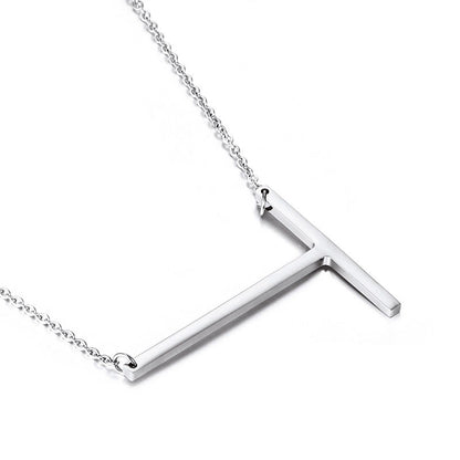 Fashion Simple 26 Letter Stainless Steel Necklace Wholesale Gooddiy