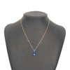 Simple Water Drop Diamond Single Layer Necklace Wholesale