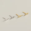 Simple Style Lightning Plating No Inlaid Earrings Ear Studs