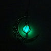 European And American Luminous Simplicity Accessories A Variety Of Popular Fashion All-Match Luminous Hollow Necklace For Women Halloween Ornaments