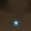 European And American Luminous Simplicity Accessories A Variety Of Popular Fashion All-Match Luminous Hollow Necklace For Women Halloween Ornaments