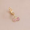 Hot Style Copper Micro-inlaid Color Zirconium Copper Ear Clip