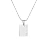 Wholesale Jewelry Casual Simple Style Letter Alloy Pendant Necklace