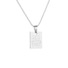 Wholesale Jewelry Casual Simple Style Letter Alloy Pendant Necklace