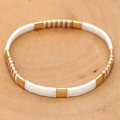 Fashion Rhombus No Inlaid Beaded Wholesale Bracelets