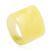 Korean Retro Resin Niche Design Index Finger Ring Fashion Temperament Simple Trend Acrylic Ring