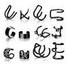 Wholesale Jewelry Vintage Style Letter Alloy Earrings