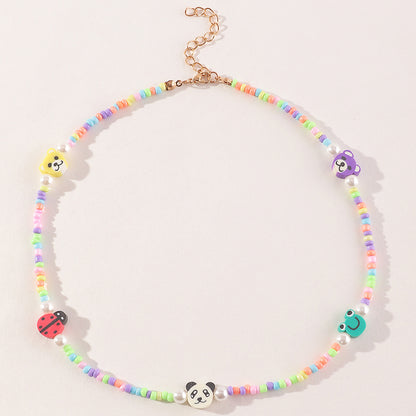 Fashion Fruit Miyuki Beads Children's Necklace Wholesale