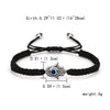 Fashion Adjustable Bracelet Creative New Blue Eye Bracelet Evil Eye Red Rope Braided Bracelet