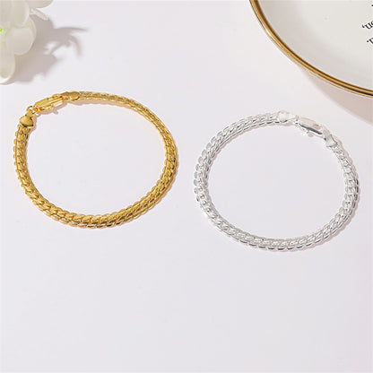 New Fashion Simple Metal Twist Chain Bracelet Gooddiy Wholesale