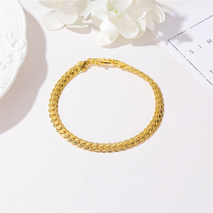 New Fashion Simple Metal Twist Chain Bracelet Gooddiy Wholesale