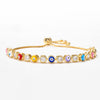 Jewelry Micro-inlaid Zircon Oil Drip Eye Bracelet Color Drip Oil Devil's Eye Bracelet Adjustable