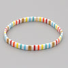 Fashion Square Seed Bead Knitting No Inlaid Women'S Bracelets