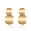 Simple Style Geometric Plating Alloy No Inlaid Earrings