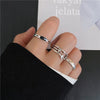 Hip-hop Wide Chain Open Ring Wholesale