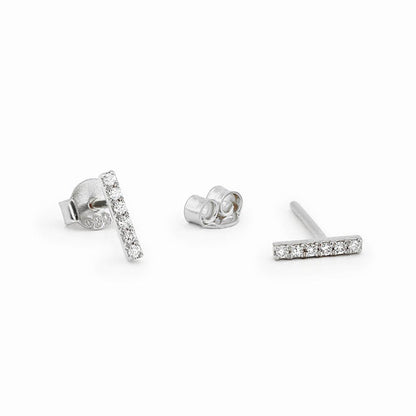 Diamond Zircon Earrings Simple Earrings