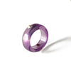 European And American Acrylic Cross-border Resin Gemstone Index Finger Tail Ring Cross-border Europe And America