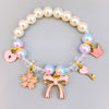 Children's Pearl Bracelet Cute Little Animal Bracelet Beaded Accessories