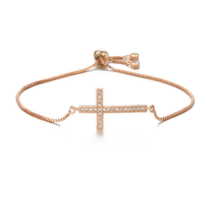 New Product Classic Cross Bracelet Adjustable Jewelry