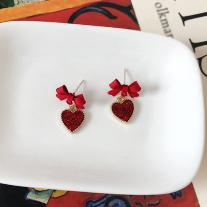 Korean Earrings Fashion Personality Paint Alloy Earrings