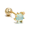 Ocean Series Ear Bone Nail Lock Ball Piercing Seahorse Starfish Earrings