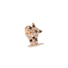 Animal Sika Deer Ear Bone Studs Cute Puppy Ball Piercing Earrings