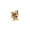 Animal Sika Deer Ear Bone Studs Cute Puppy Ball Piercing Earrings