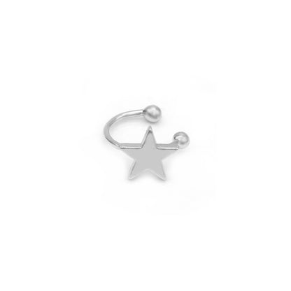 1 Piece Fashion Star Metal Plating Women's Ear Clips