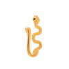 Metal Non-perforated U-shaped Nose Clip Snake-shaped Nose Nail