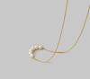 Wholesale Jewelry Simple Pearl Titanium Steel Necklace Gooddiy