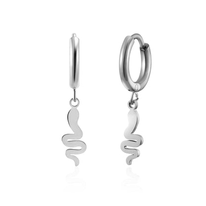 Fashion Animal Titanium Steel No Inlaid Earrings