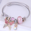 Fashion Metal Simple Butterfly Pendant Inlaid Rhinestone Accessories Bracelet