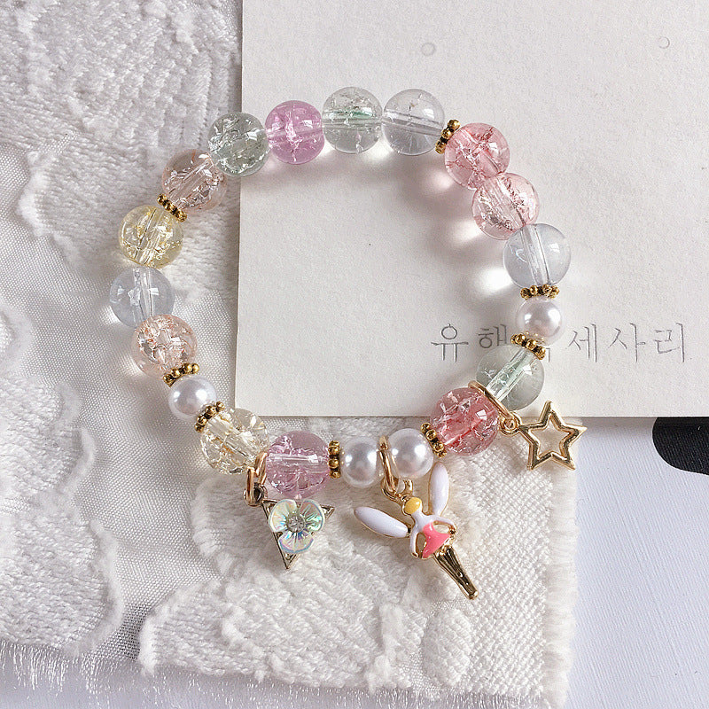 Cute Cartoon Character Alloy Enamel Kid's Bracelets 1 Piece